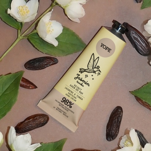 YOPE Kojący Krem do Rąk – Jaśmin i Tonka 50 ml