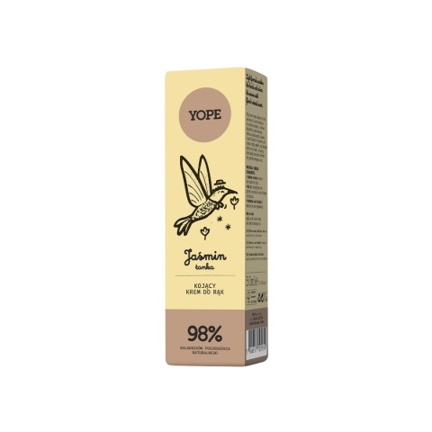 YOPE Kojący Krem do Rąk – Jaśmin i Tonka 50 ml
