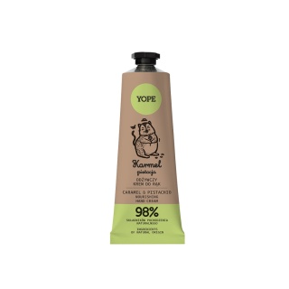YOPE Odżywczy Krem do Rąk – Karmel i Pistacja 50 ml