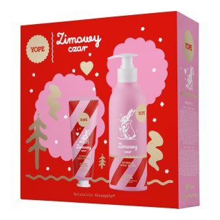 YOPE ZESTAW ZIMOWY CZAR MYDŁO DO RĄK 300 ML + KREM DO RĄK 50ML