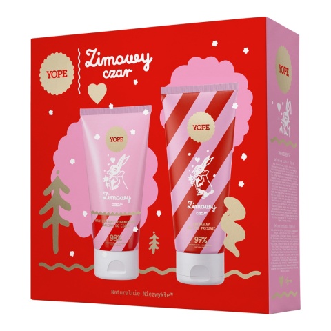 YOPE ZESTAW ZIMOWY CZAR ŻEL POD PRYSZNIC 200ML + BALSAM DO CIAŁA 150ML