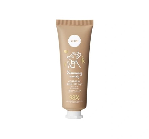YOPE ZESTAW ZIMOWY NASTRÓJ MYDŁO 300ML + KREM DO RĄK 50ML