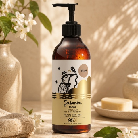 YOPE Żel pod Prysznic Jaśmin i Tonka 400 ml