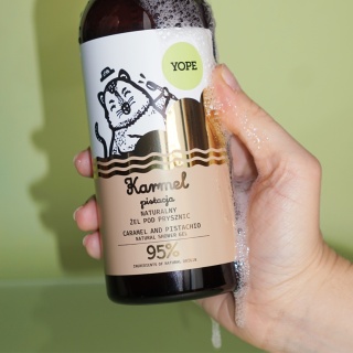 YOPE Żel pod Prysznic Karmel i Pistacja 400 ml