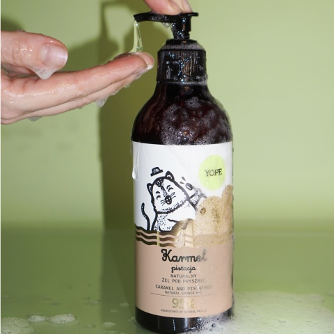 YOPE Żel pod Prysznic Karmel i Pistacja 400 ml