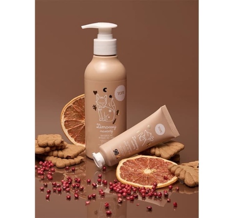 YOPE Zimowy Nastrój – Ochronny Krem do Rąk z Masłem Cupuaçu, Olejem Moringa i Pantenolem – 50 ml