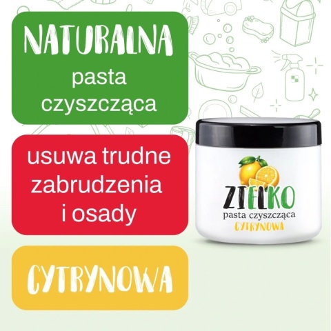 ZIELKO Pasta czyszcząca cytrynowa 500 g