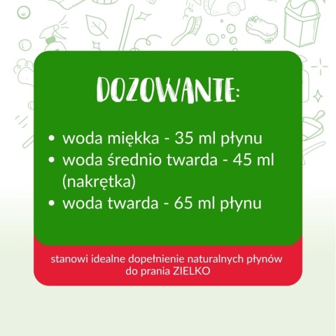 ZIELKO Płyn do płukania KWIATOWY 1000 ml